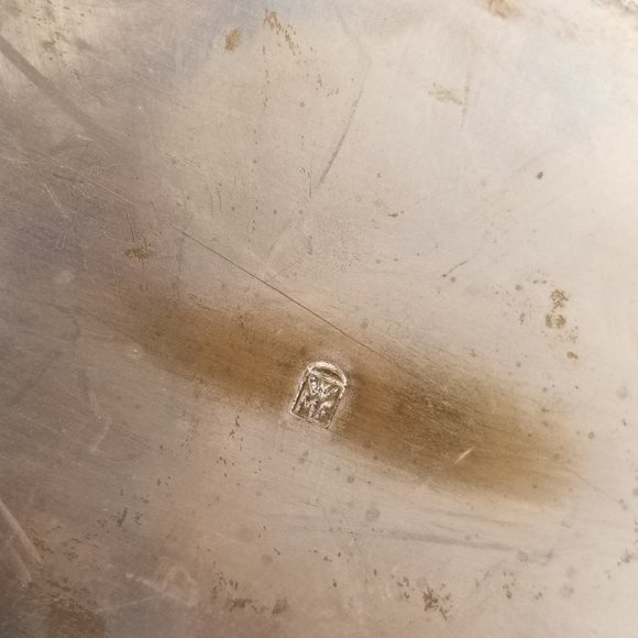 Vintage WMF Germany Silver Plate Tripe Candle Holder Trio Candelabra Art Deco - Picture 12 of 12